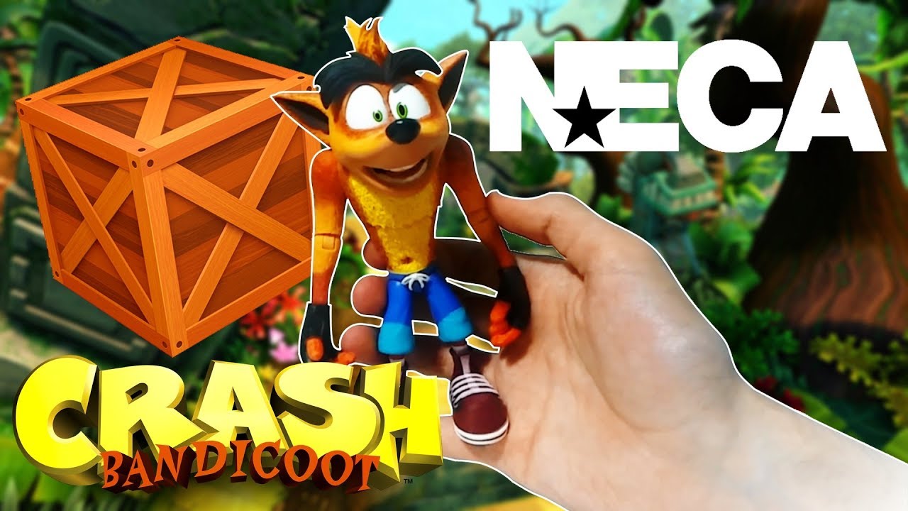 UNBOXING CRASH BANDICOOT NECA! - REVIEW