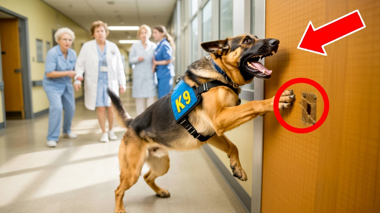 Cane poliziotto scopre stanza segreta in casa di riposo: ciò che trovano era sepolto da anni