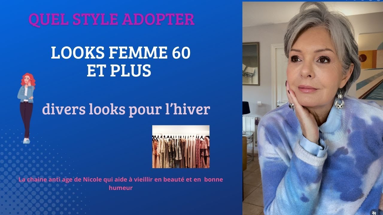 Quels looks vestimentaires choisir en prenant de l'âge. Mettre surtout ce qui nous fait plaisir