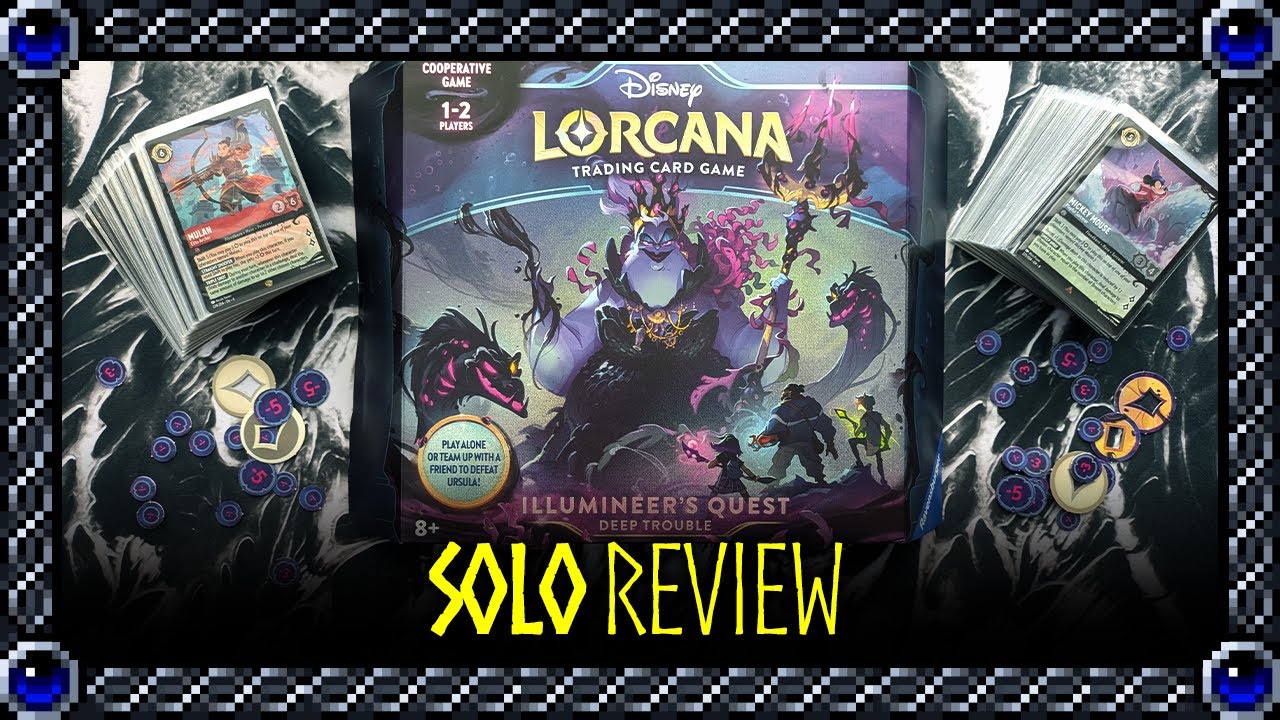 Lorcana is now soloable! Should you jump in? | Illumineer's Quest: Deep Trouble Solo Review