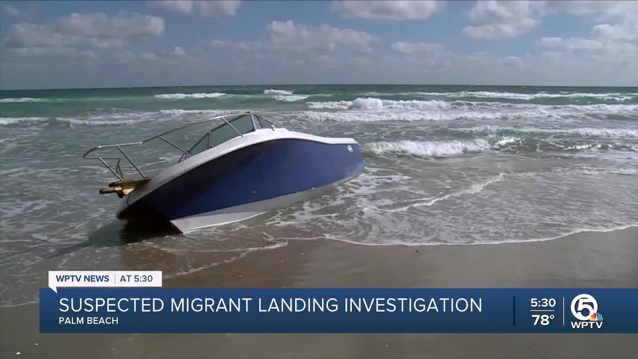 Suspected migrant landing investigated on Palm Beach