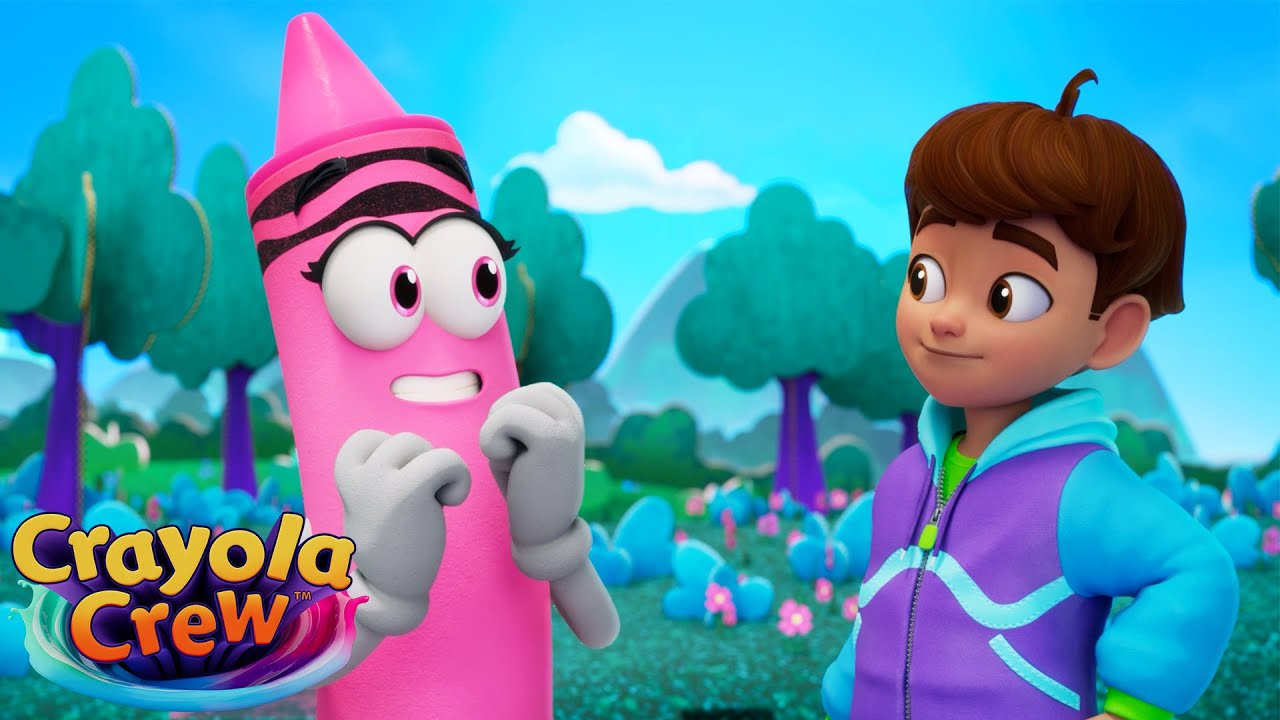 🖍️Super Surprise In The Pop Up Book!📖 @crayolacrewofficial | Moonbug Kids- Space Cartoons for Kids