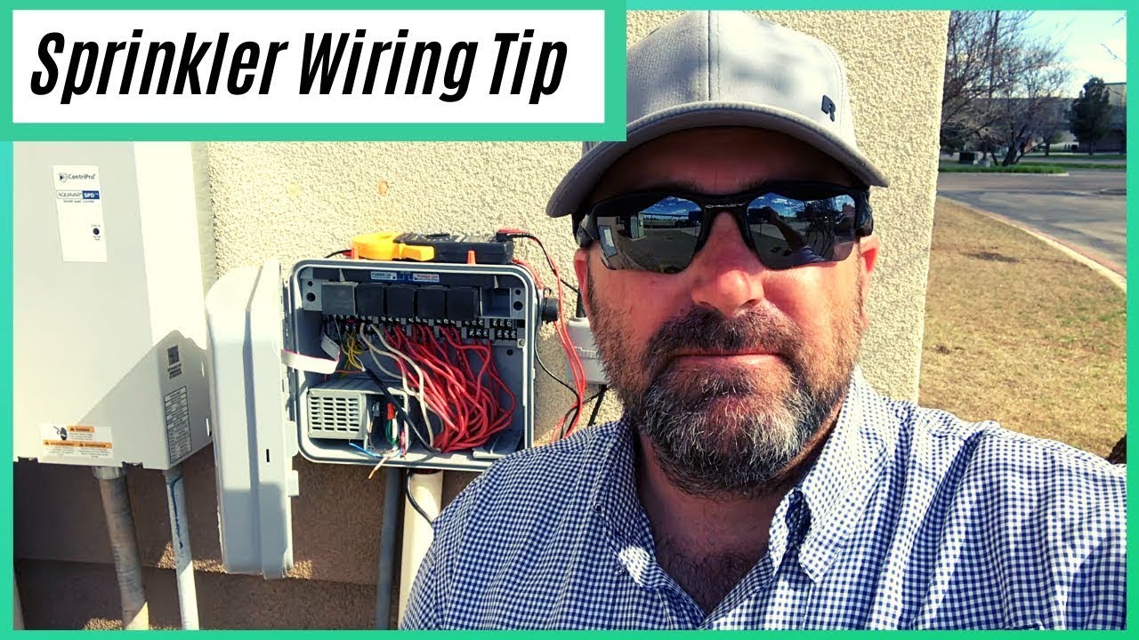 Sprinkler Wire Installation | Why I Like To Twist The Wires Together