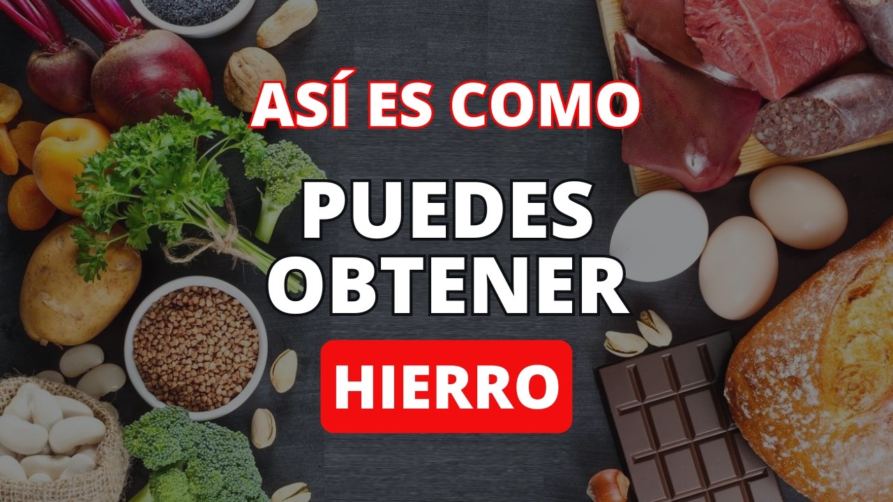 Alimentos RICOS en HIERRO / 10 ALIMENTOS Ricos en Hierro / Alimentos con Calidad