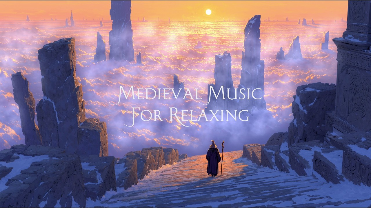 Medieval Fantasy Music for Relaxing | Gandalf Above the Sea of Clouds