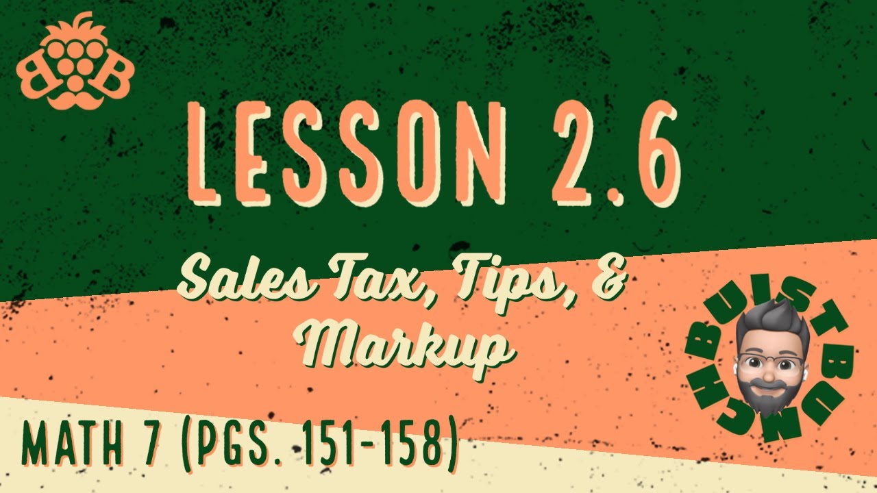 L2.6 Sales Tax, Tips, & Markups