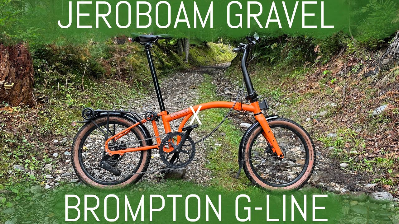 Mit dem neuen Brompton G-Line beim Jeroboam Gravel in Kärnten