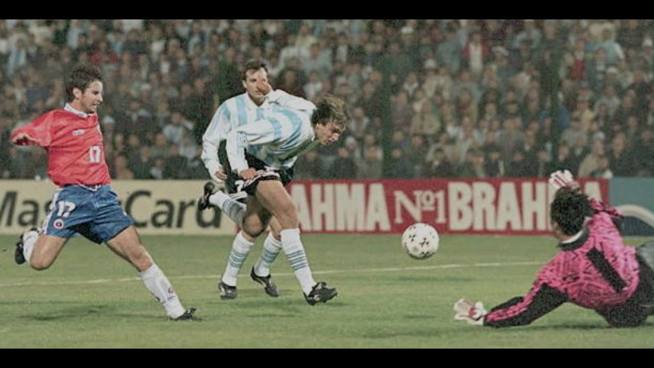 Argentina vs. Chile | Copa América URUGUAY '95 | First-Round