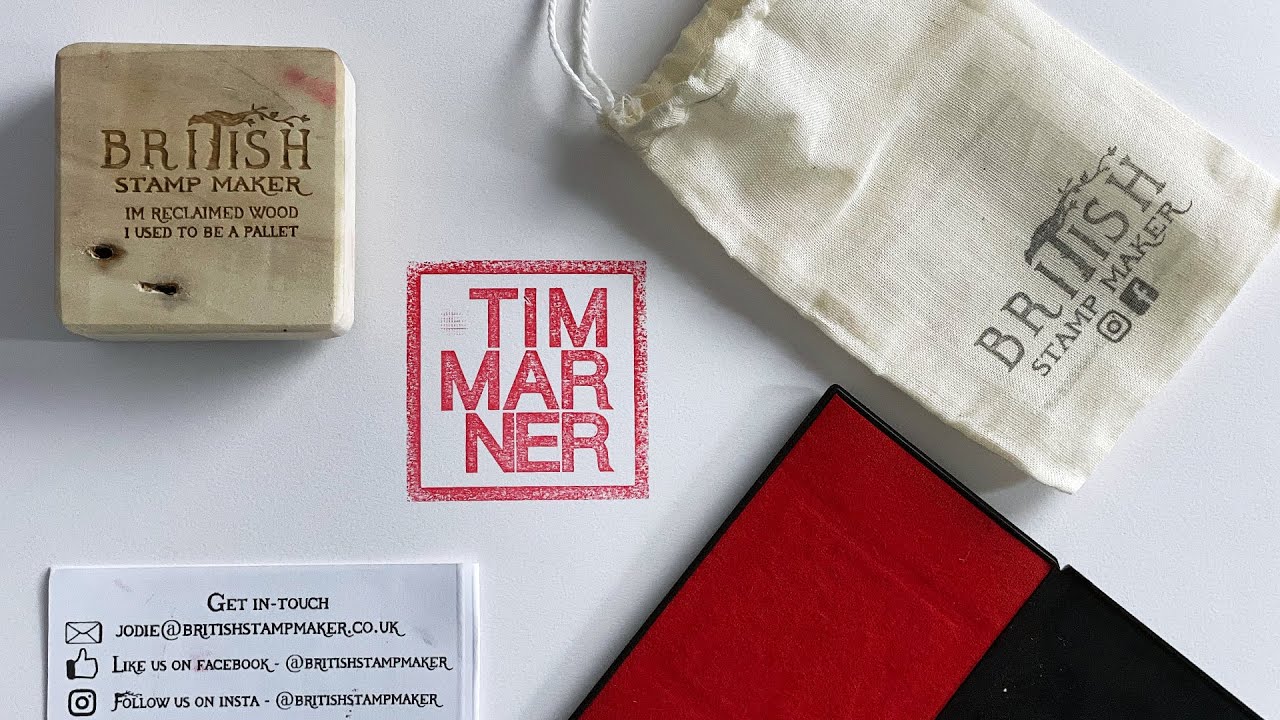 The British Stamp Maker | Custom Rubber Stamps