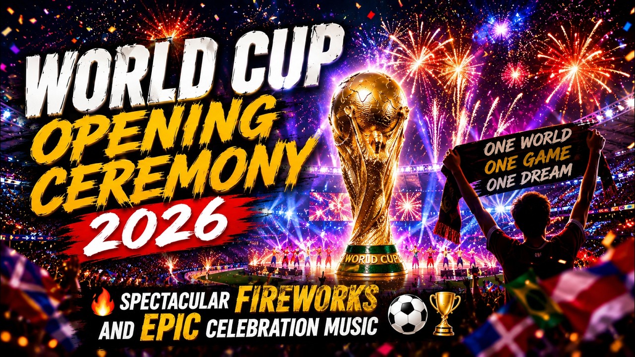 World Cup 2026 Opening Ceremony Anthem | USA, Mexico & Canada Unite for a Spectacular Performance