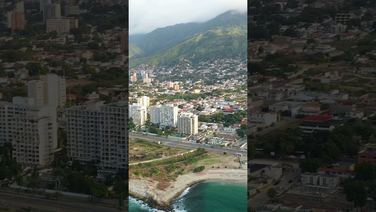 Los Corales, La Guaira, Venezuela Aerial view