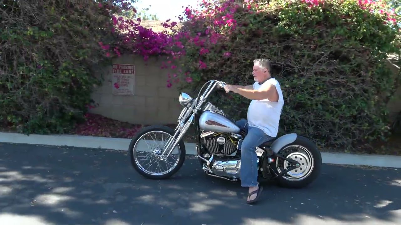 Hunting Harleys, SOLD 1999 FXSTS Springer Softtail bobber FOR SALE, $7500