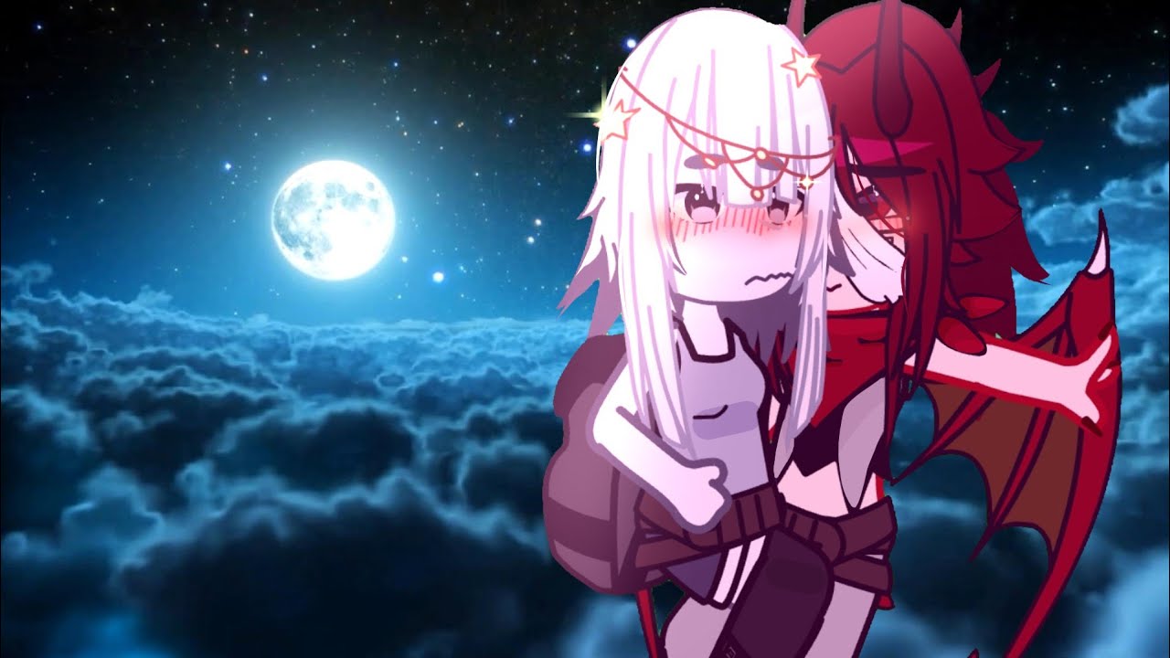 🌙 Fly me to the moon. . . | Fem!Kirishima x Fem!Y/N | Fantasy AU | BNHA/MHA | Gacha Club