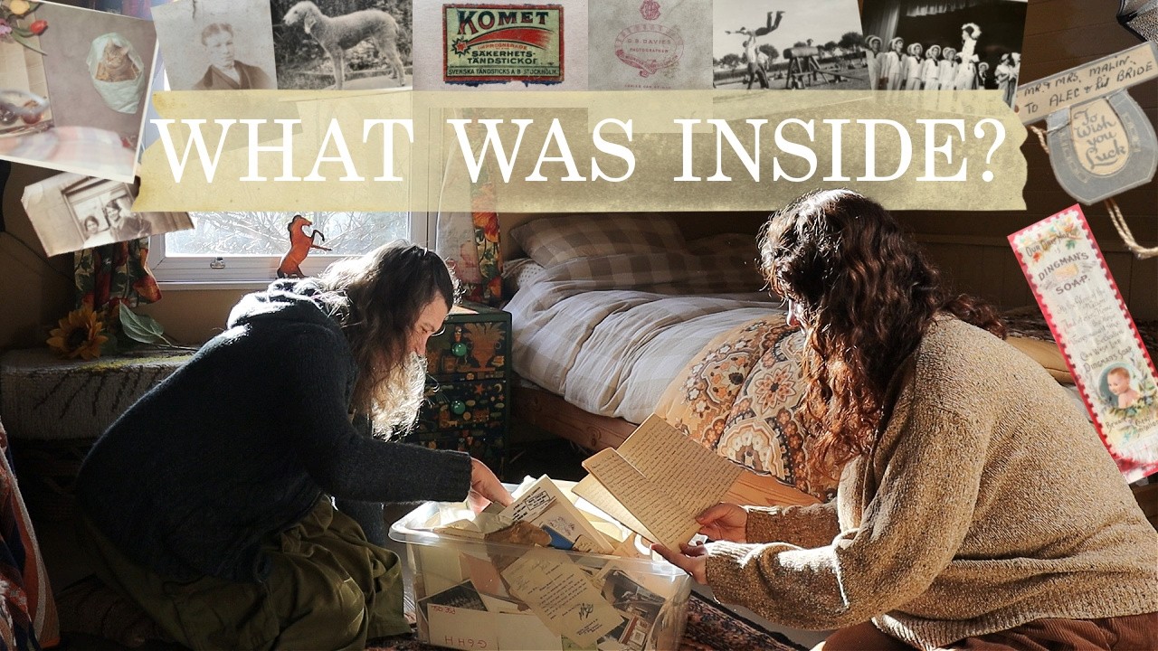We Bought A Charity Shop Mystery Box Full Of Vintage Ephemera