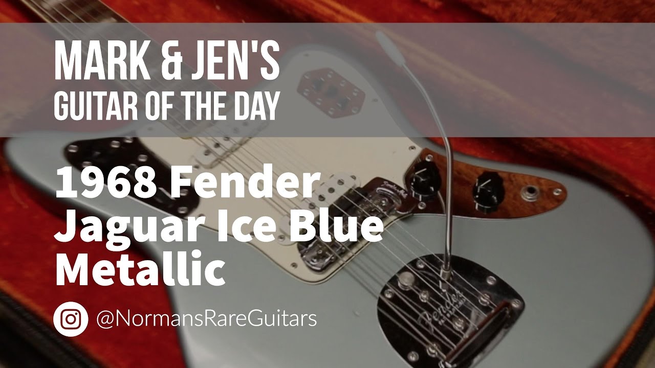 1968 Fender Jaguar Ice Blue Metallic | Guitar of the Day