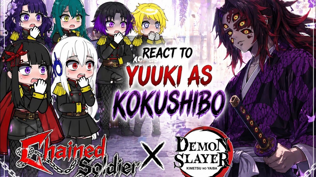 Mato seihei no slave react to Yuuki as kokushibo
