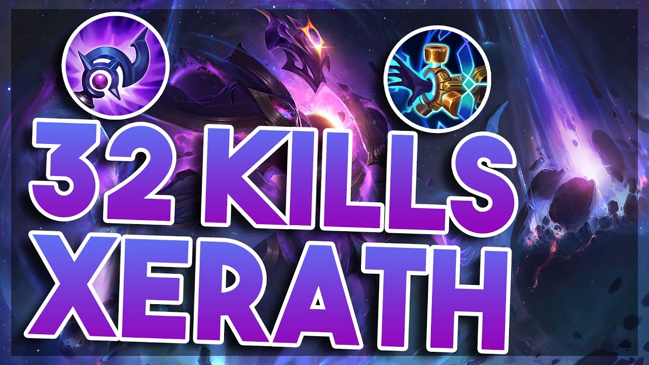 32 KILLS XERATH IN 20 DE MINUTE?! WTF??!