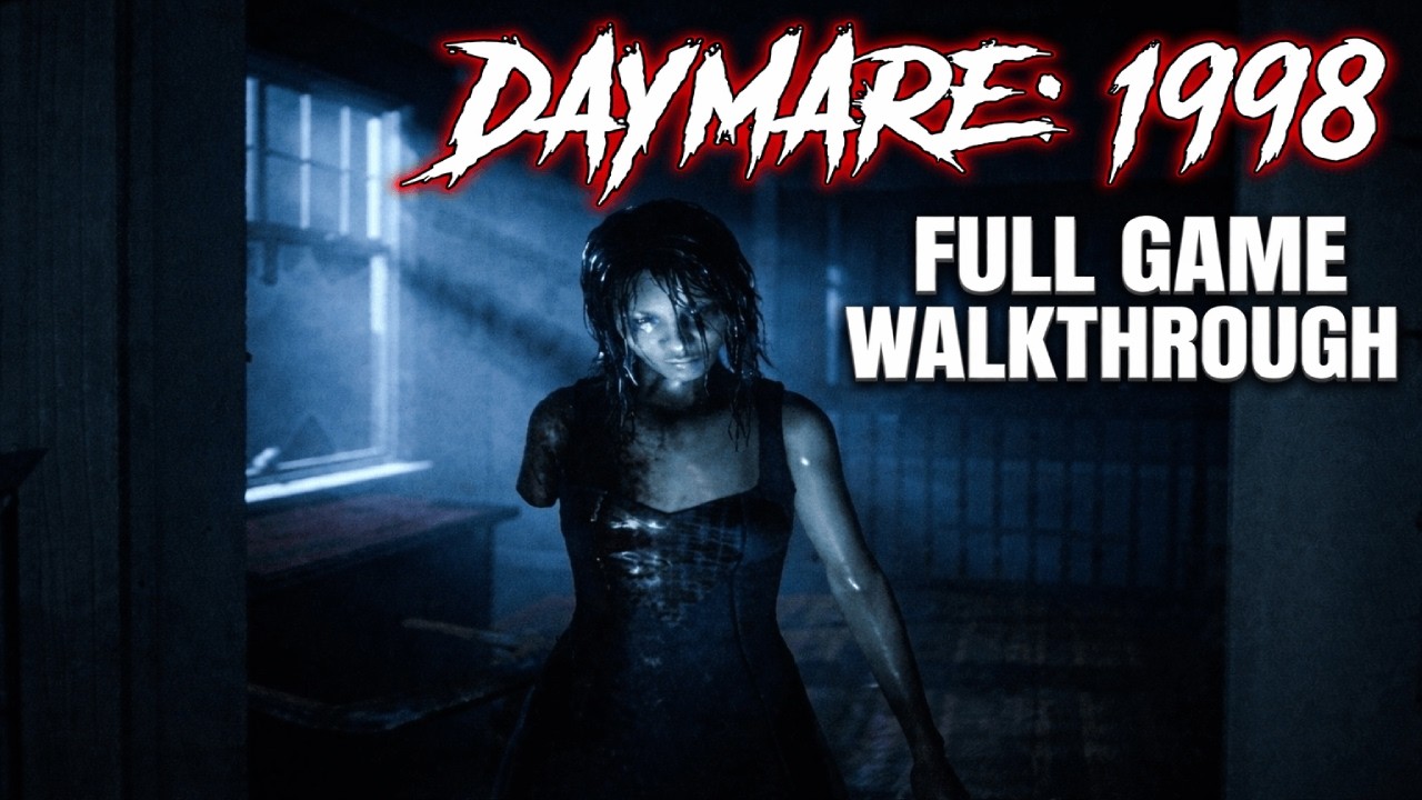 Daymare 1998 - Full Game Walkthrough No Commentary Horror Longplay