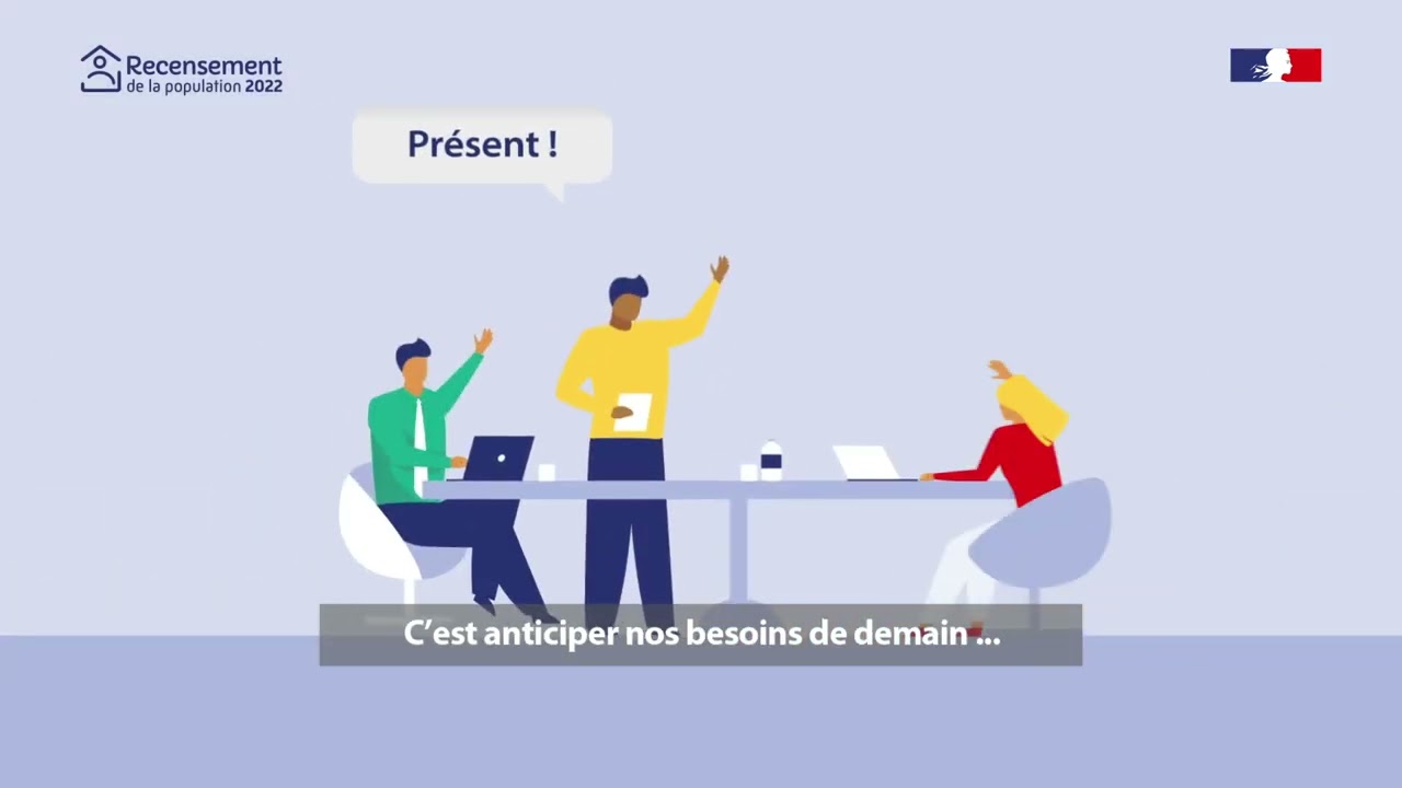 Le recensement de la population &agrave; quoi &ccedil;a sert ? (vid&eacute;o en fran&ccedil;ais)