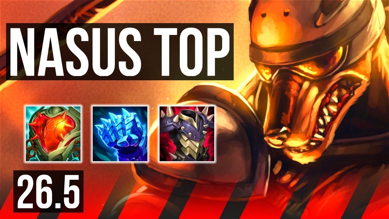 NASUS vs ZAAHEN (TOP) | 44K damage | NA Master | 26.5