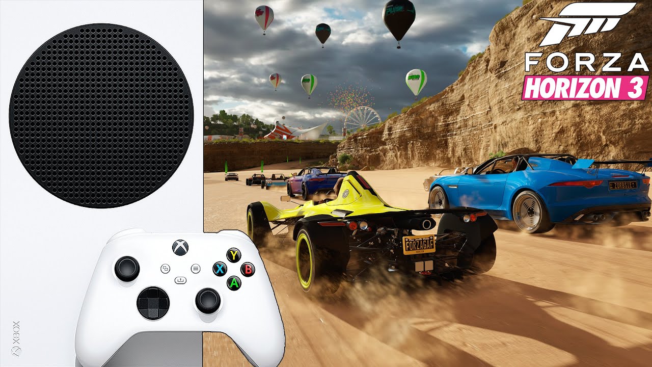 Forza Horizon 3 ИНТЕРЕСНАЯ ЧАСТЬ Xbox Series S 1080p 30 FPS