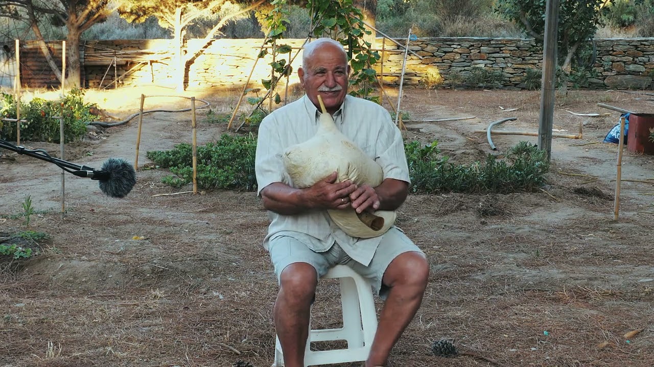 Αιμίλιος Λαγκώνης | Παραδοσιακός οργανοπαίχτης Κέας