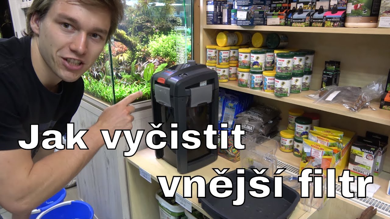 Juwel Akvarium - Jak vyčistit externí filtr