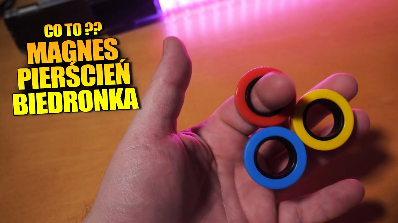 Pierścienie magnetyczne z Biedronki - Magnetic Rings i sztuczki XD