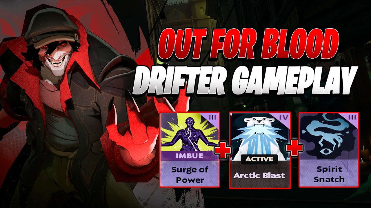 THIS DRIFTER BUILD ABSOLUTELY SHREDS! Drifter Gameplay | Deadlock