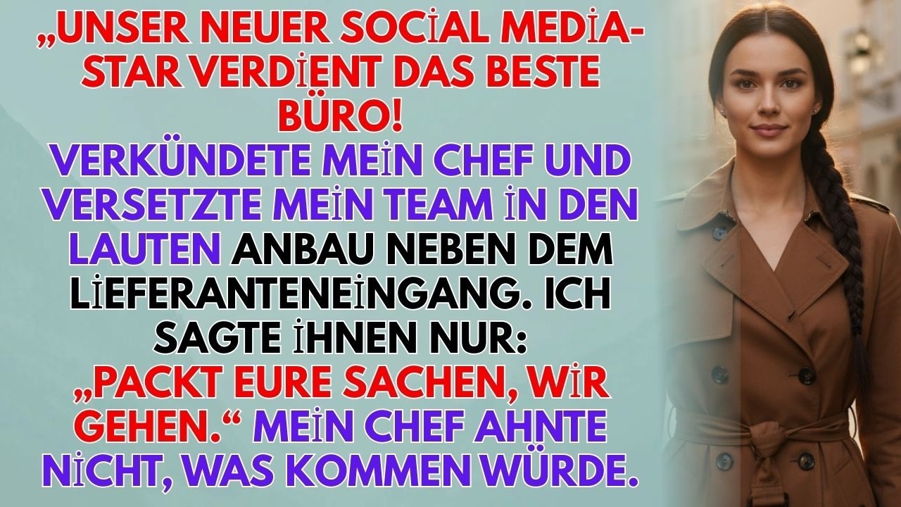 Mein Chef verlegte mein Team wegen einer Saftbar – es kostete ihn 40 Mio. €