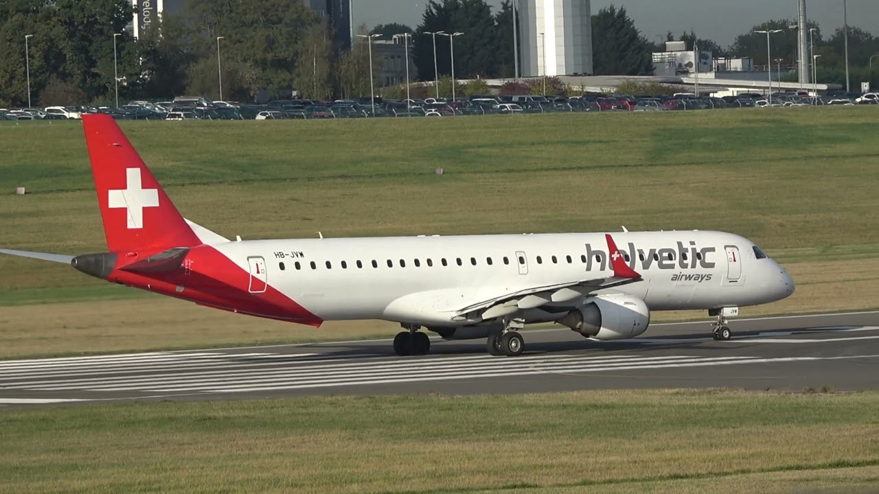 Birmingham Airport Spotting - Aer Lingus, Lufthansa, Air France & Helvetic Airways - September 2025