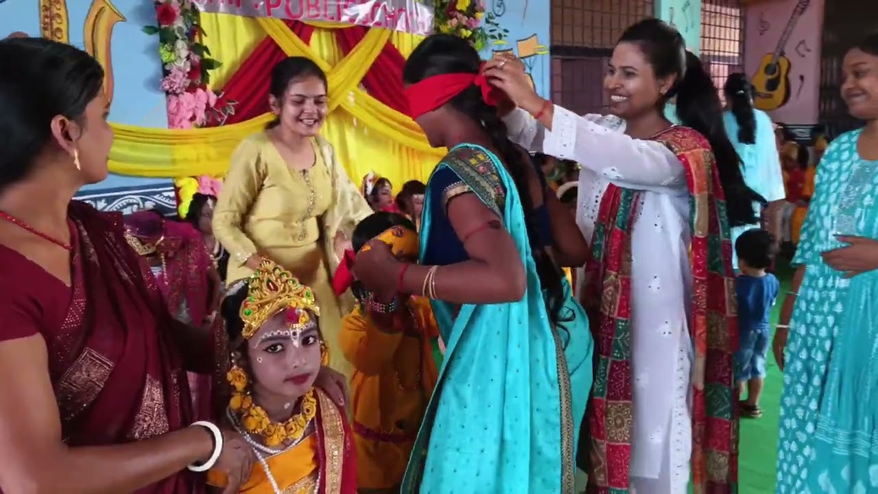 🎊 Krishna Janmashtami Celebration: A Day of Joy and Fun at L.N.P. Public School! 🌟