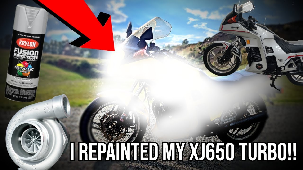 I Repainted My Yamaha XJ650 Turbo!