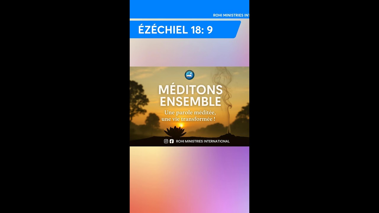 MÉDITATION QUOTIDIENNE 📱