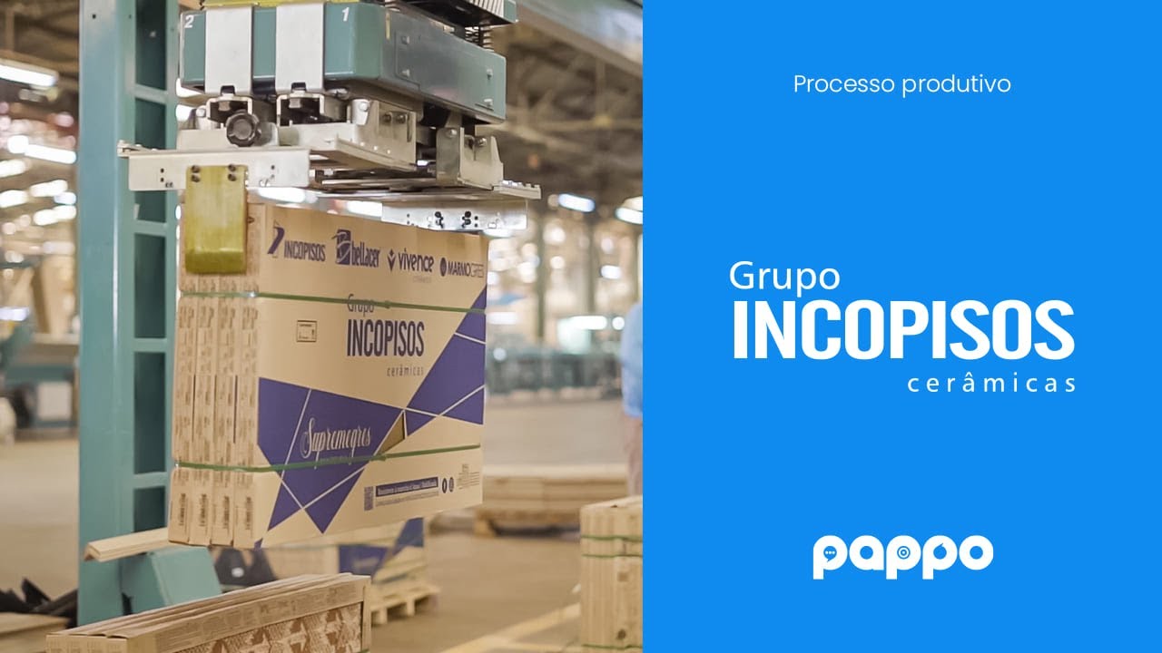 Processo produtivo de pisos - Grupo Incopisos Cerâmicas