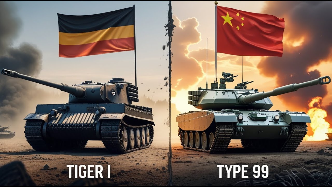 Tiger I и Type 99 — что сильнее: сталь прошлого или технологии будущего