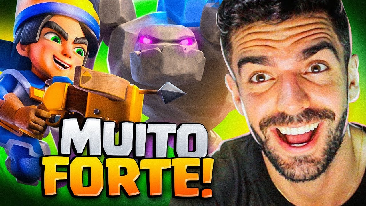 MELHOR DECK DE GOLEM COM PEQUENO PRINCIPE NO CLASH ROYALE!