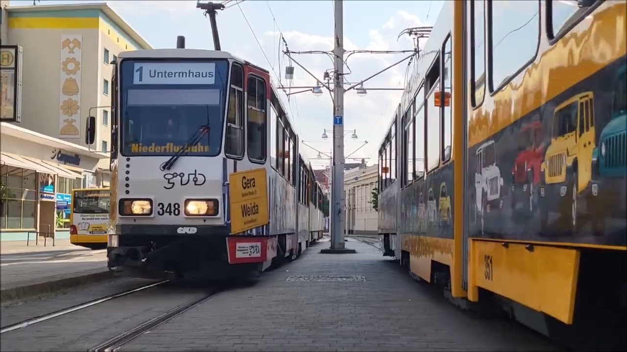 Straßenbahn Gera -- Die Tatrawagen