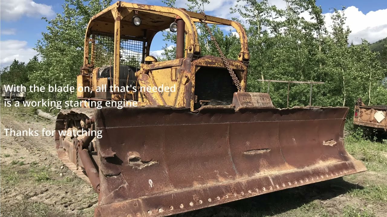 Old Caterpillar D7