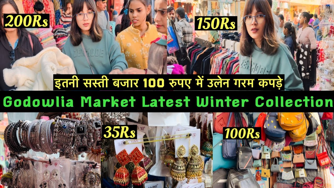 Exploring the Cheapest Market in Varanasi | Godowlia Market Tour | Godowlia Market Varanasi