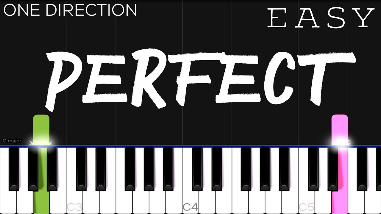 One Direction - Perfect | EASY Piano Tutorial