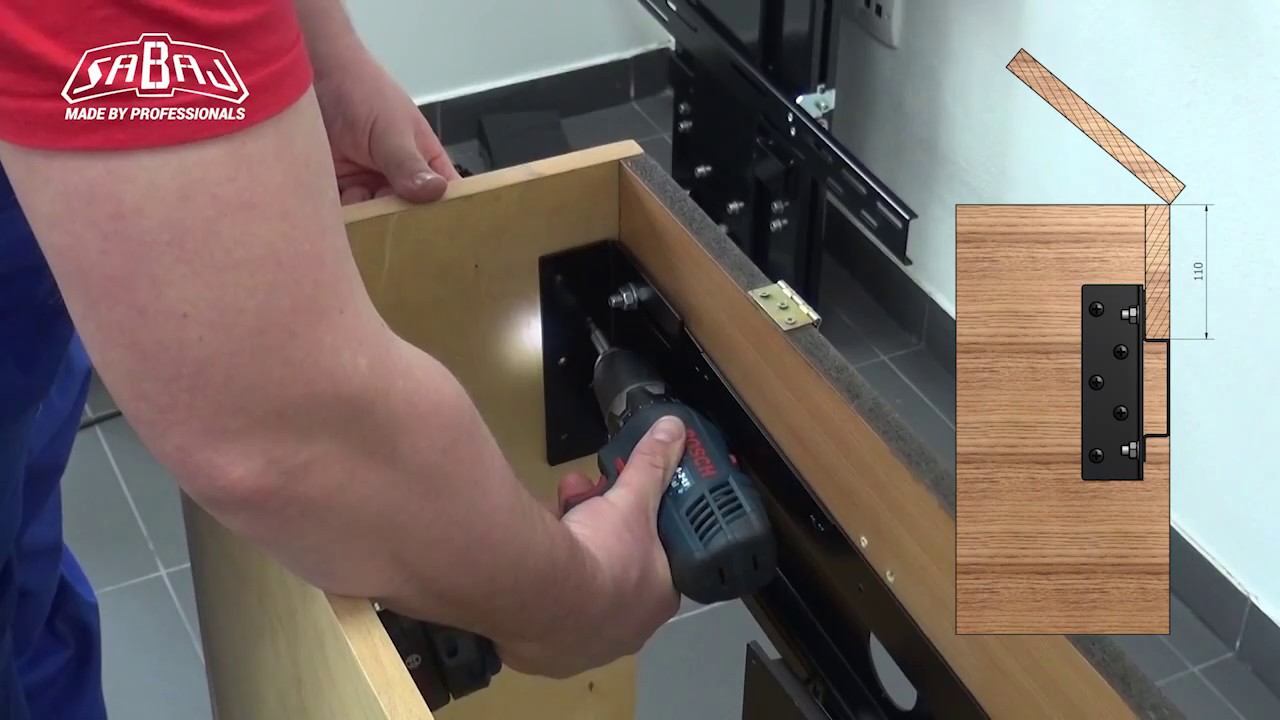 K-Premium Tv Lift installation manual - Sabaj System
