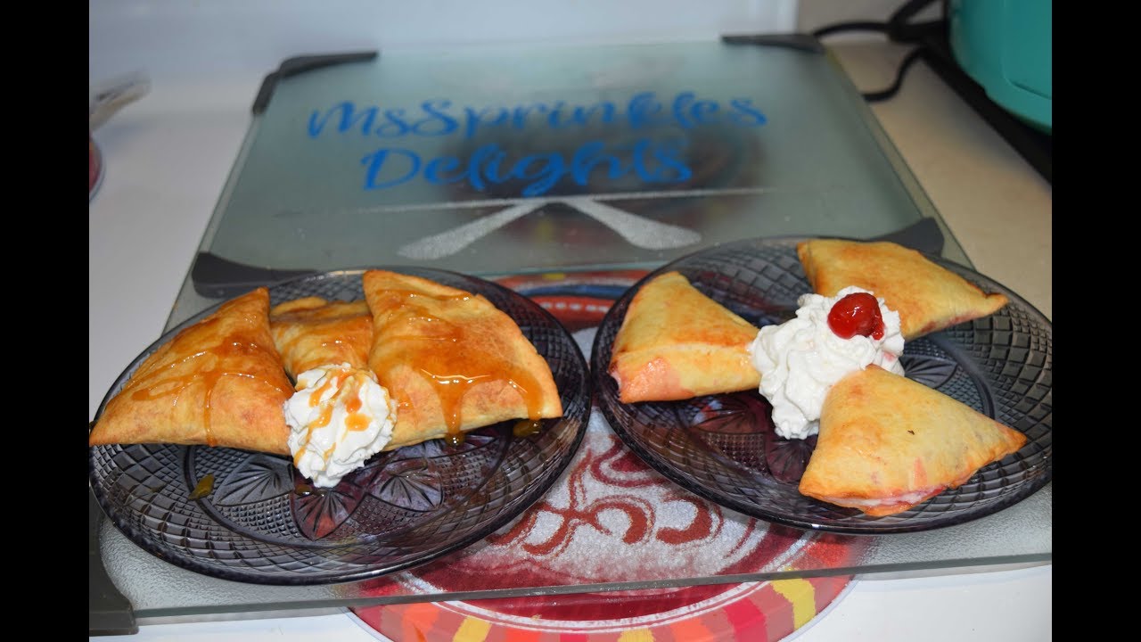 MsSprinkles Delights Ep 19 Airfryer Stuffed Tortilla Desserts