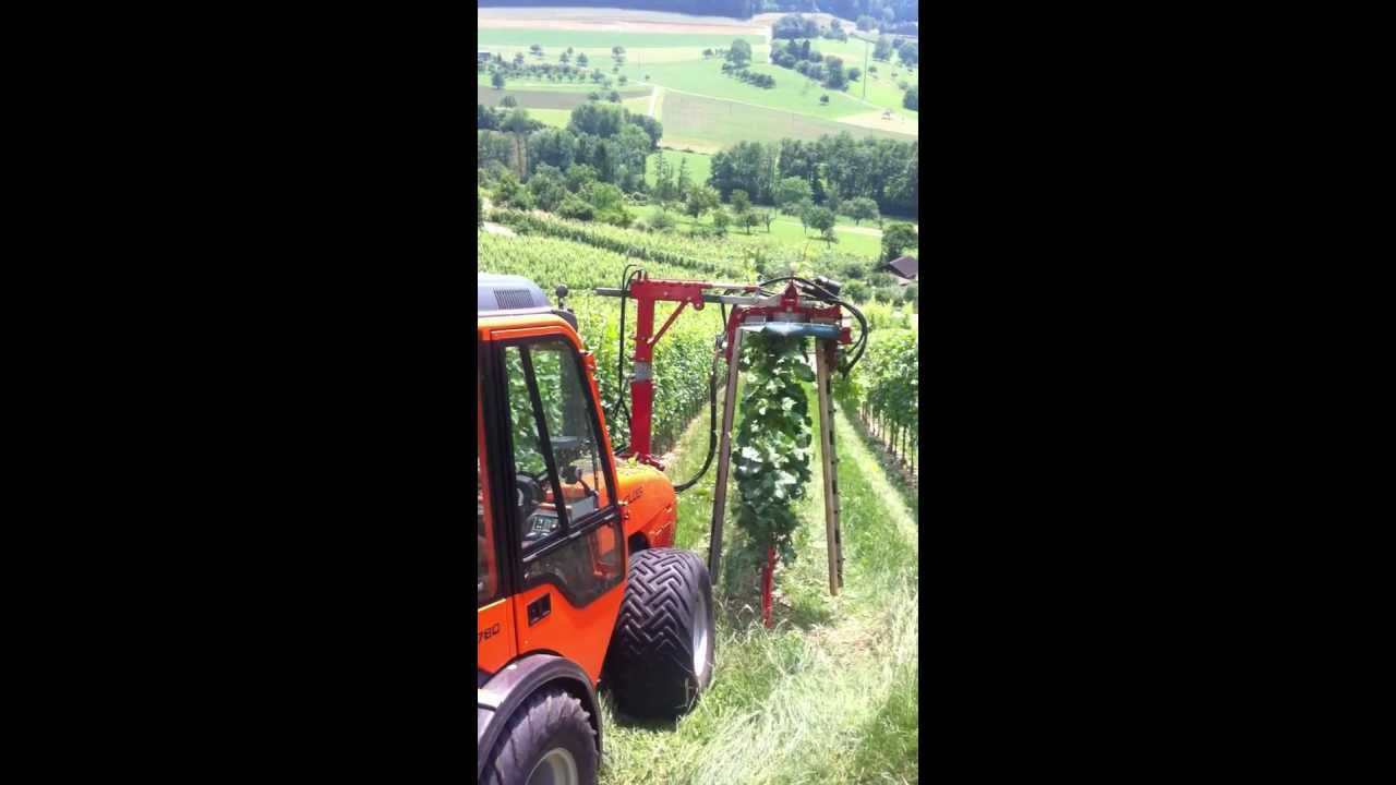 Holder F780 mit Ero Laubschneider