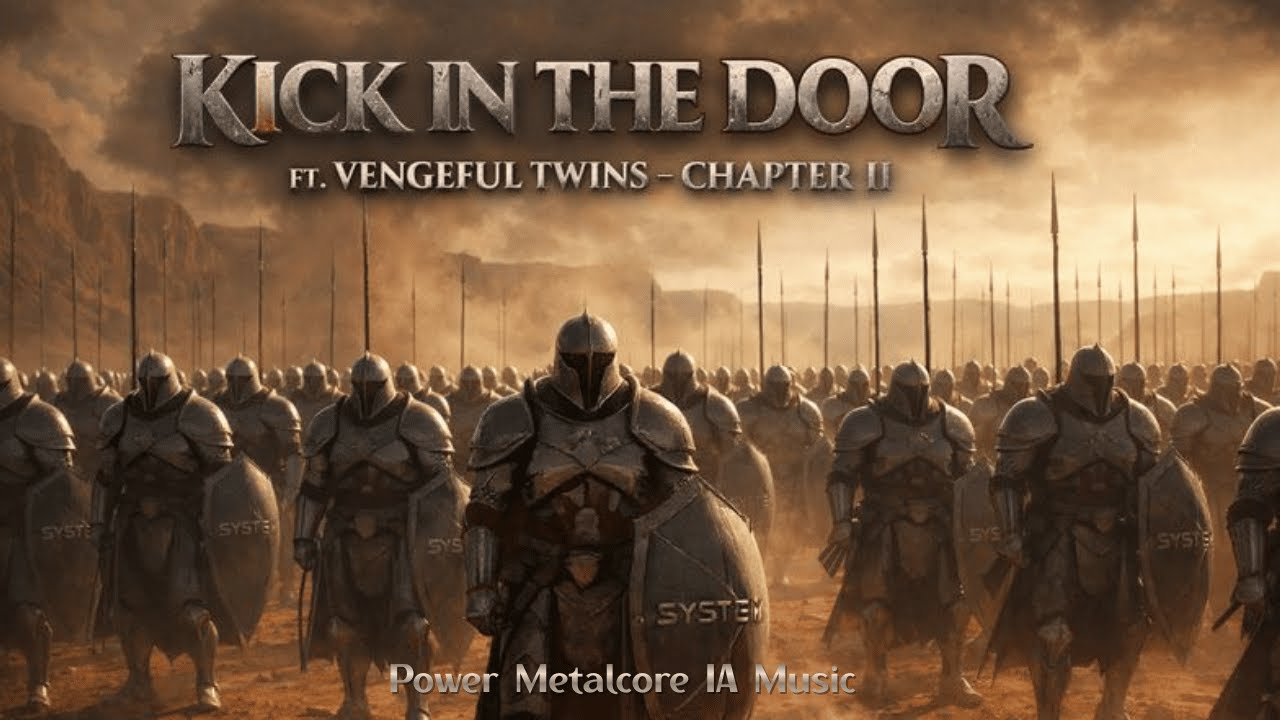 Kick in the Door ft. Vengeful Twins | Power Metal IA Music CHAPTER II Despedida de Ethernal Project