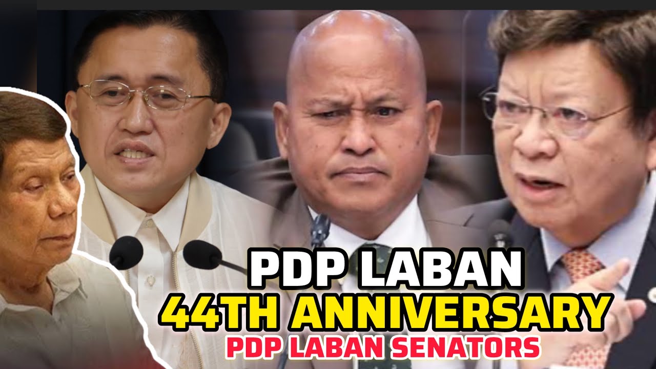 PDP SENATORS SA 44TH ANNIVERSARY NG PDP LABAN! 