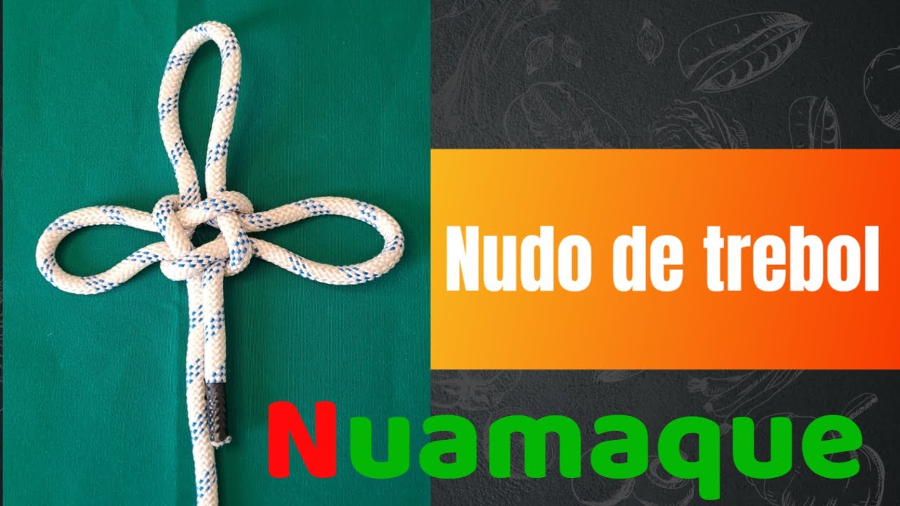 nudo de trébol o triple gasa