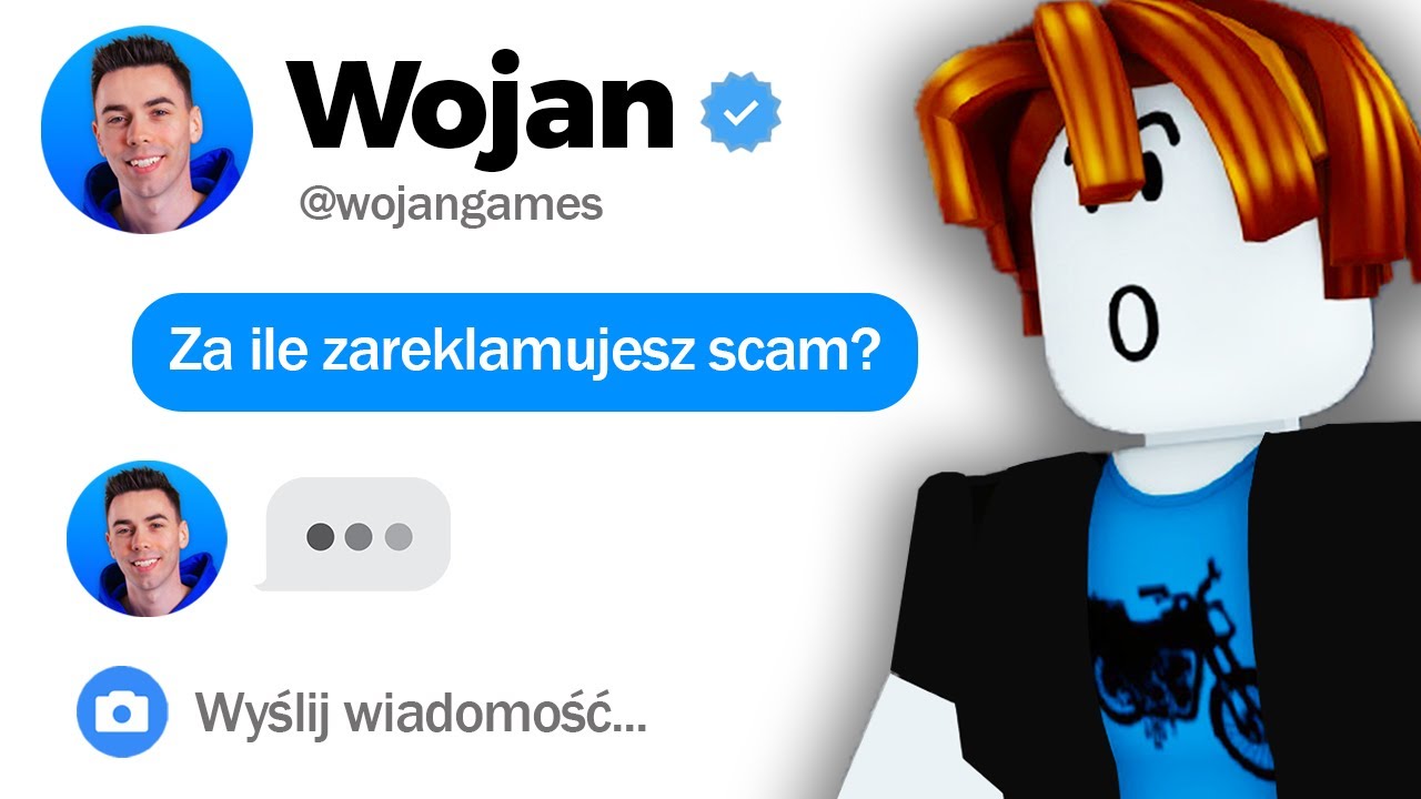 WYSŁAŁEM OFERTĘ SCAMU DO ROBLOXOWYCH YOUTUBERÓW!