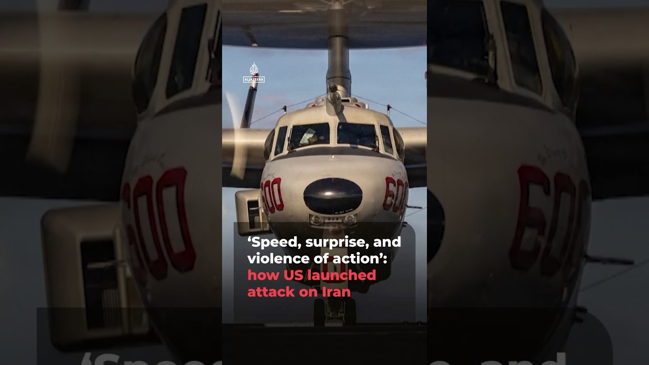 &lsquo;Speed, surprise, and violence of action&rsquo;: how US launched attack on Iran | AJ #shorts