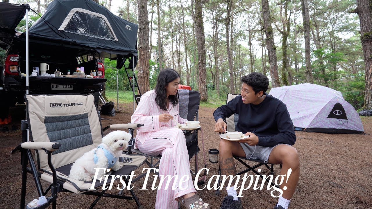 Camping in Baguio 🥰 + Vietnam Shopping Haul! 🛍️ | Rei Germar